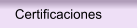 Certificaciones